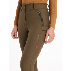 LeMieux Drytex Waterproof rijbroek met kniestukken Alpine Bruin