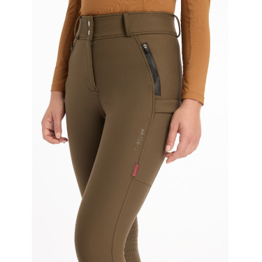 LeMieux Drytex Waterproof rijbroek met kniestukken Alpine Bruin