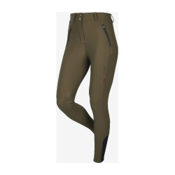 LeMieux Drytex Waterproof rijbroek met kniestukken Alpine Bruin