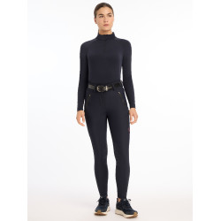 LeMieux Drytex Waterproof rijbroek met kniestukken Marine Marineblauw LeMieux Drytex Waterproof rijbroek met kniestukken Marine Marineblauw