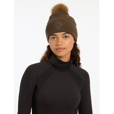 Bonnet LeMieux Lila met pompon