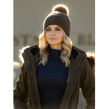 Bonnet LeMieux Lila met pompon Bonnet LeMieux Lila met pompon