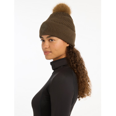 Bonnet LeMieux Lila met pompon Bonnet LeMieux Lila met pompon