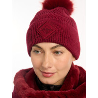 Bonnet LeMieux Lila met pompon Alpine Bruin Bonnet LeMieux Lila met pompon Alpine Bruin