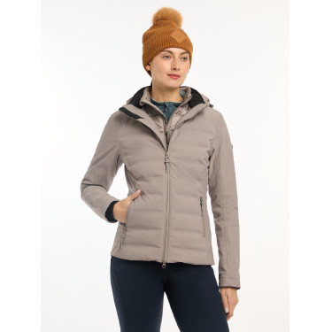 Bonnet LeMieux Lila met pompon Gember Bruin