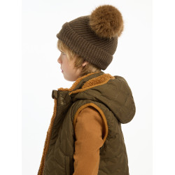 Bonnet Mini LeMieux Clara gebreid Alpine Bruin Bonnet Mini LeMieux Clara gebreid Alpine Bruin