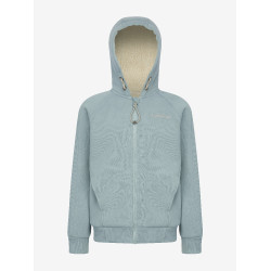 Fleece gevoerde hoodie LeMieux Hollie Young Rider Gletsjer Blauw Fleece gevoerde hoodie LeMieux Hollie Young Rider Gletsjer Blauw