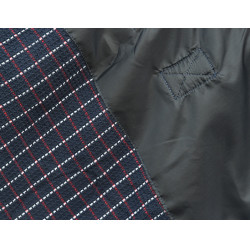 Weatherbeeta Waffle Cooler Shirt Marine / rood / wit Blauw