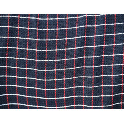 Weatherbeeta Waffle Cooler Shirt Marine / rood / wit Blauw