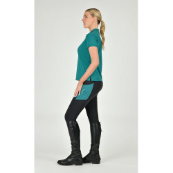 Polo Dublin korte mouwen Lauren Diep meer Groen