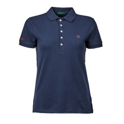 Polo Dublin korte mouwen Lily Echt marineblauw
