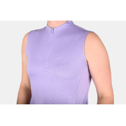 Polo Dublin sans manches Sammy Mauve