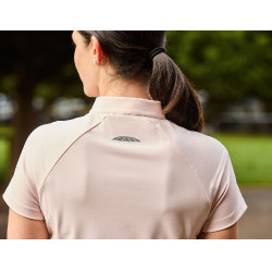 Polo Weatherbeeta korte mouwen Rome Blush Roze