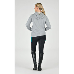 Dublin Camille hoodie Gemêleerd grijs