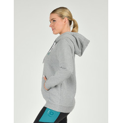 Dublin Camille hoodie Gemêleerd grijs