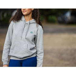 Dublin Camille hoodie Gemêleerd grijs