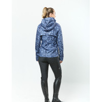 Waterdichte jas Dublin Cortina Marineblauwe print Waterdichte jas Dublin Cortina Marineblauwe print