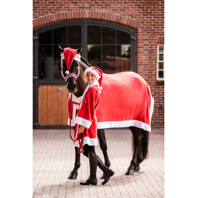 Kerstmuts voor paard Horze Rood