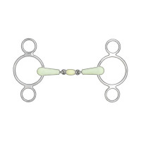 Rechthoekig bit Horze met...