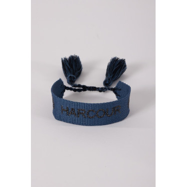 Armband Harcour Bravour Staalblauw
