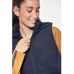 Mouwloze vest Harcour Bernie dames Marine Marineblauw