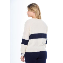 Harcour Polisa damessweater Ivoor Beige