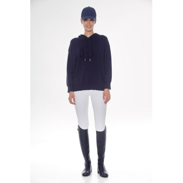Sweat Harcour Santa dames Marine Marineblauw