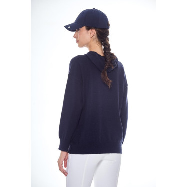 Sweat Harcour Santa dames Marine Marineblauw