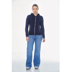 Sweat Zip Harcour Sworm dames Marine Marineblauw Sweat Zip Harcour Sworm dames Marine Marineblauw