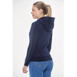 Sweat Zip Harcour Sworm dames Marine Marineblauw Sweat Zip Harcour Sworm dames Marine Marineblauw