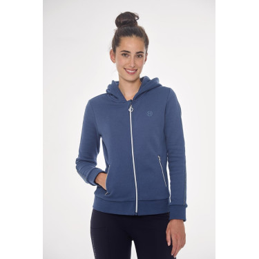 Sweat Zip Harcour Sworm dames Staalblauw Sweat Zip Harcour Sworm dames Staalblauw