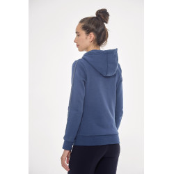 Sweat Zip Harcour Sworm dames Staalblauw Sweat Zip Harcour Sworm dames Staalblauw