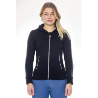 Sweat Zip Harcour Sworm dames Zwart