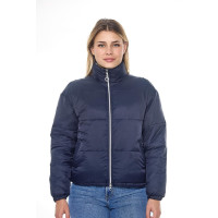 Harcour Janari Puffer damesjas Marine / zilver Blauw