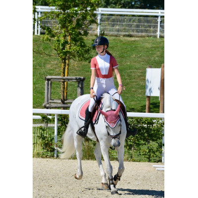 Wedstrijdpolo Harcour Shine Roze