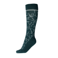 Wintersokken Horze kind Pegasus Donkergroen waterkleur Wintersokken Horze kind Pegasus Donkergroen waterkleur