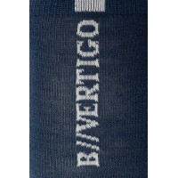 Functionele B Vertigo Layne sokken van wolmix Marine titaan Marineblauw