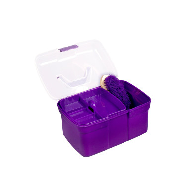 Coffret de pansage pour enfants Horze Violet