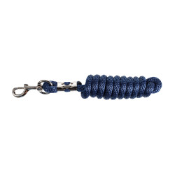 Horze Supreme longeerlijn, musketon Blauw