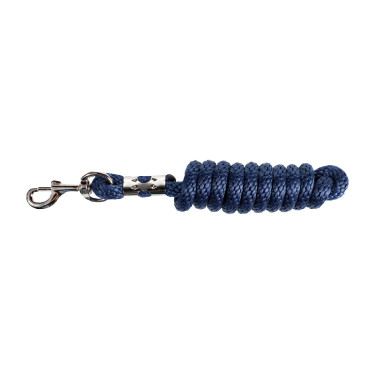 Horze Supreme longeerlijn, musketon Blauw
