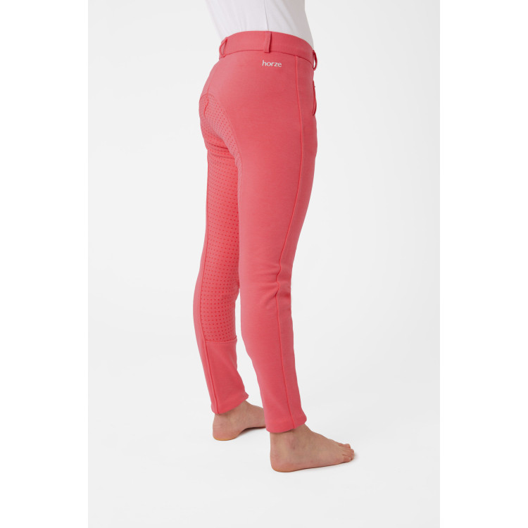 Kinderbroek Horze Active met siliconen zitvlak Kinderbroek Horze Active met siliconen zitvlak