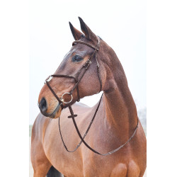 Hoofdstel met kruisneusriem Prescott Horze Hoofdstel met kruisneusriem Prescott Horze