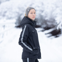 Horze WinterRider Jas Zwart