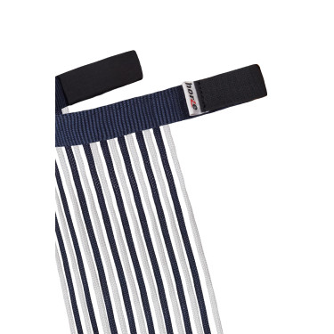 Front met franjes tegen vliegen Horze Donkerblauw