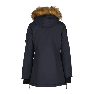 Lange parka Brooke Horze dames Donker marineblauw Lange parka Brooke Horze dames Donker marineblauw