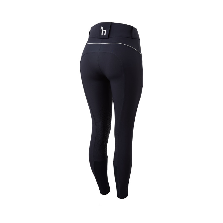 Hoge taille broek met siliconen kniestukken Aubrey Horze dames Hoge taille broek met siliconen kniestukken Aubrey Horze dames