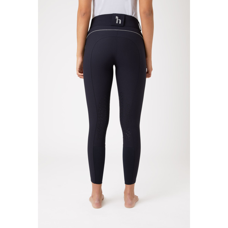 Hoge taille broek met siliconen kniestukken Aubrey Horze dames Hoge taille broek met siliconen kniestukken Aubrey Horze dames