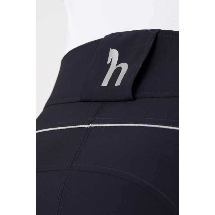 Hoge taille broek met siliconen kniestukken Aubrey Horze dames Hoge taille broek met siliconen kniestukken Aubrey Horze dames