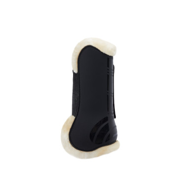 Caliber Horze peesbeschermers met schapenvacht Caliber Horze peesbeschermers met schapenvacht