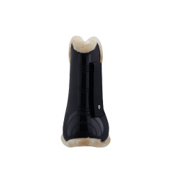 Caliber Horze peesbeschermers met schapenvacht Caliber Horze peesbeschermers met schapenvacht